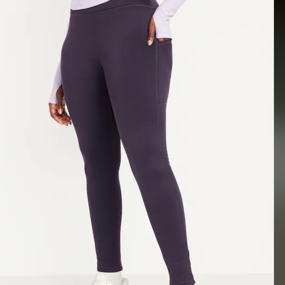 NWT OLD NAVY High-Waisted UltraCoze Leggings Color: Nebula - Picture 5 of 7